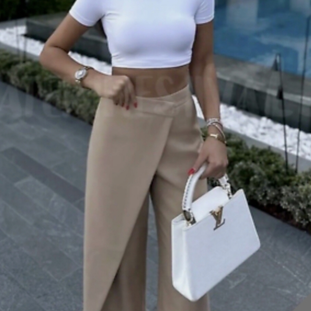 NWT ZARA | $60 Pareo Pants - Picture 2 of 10